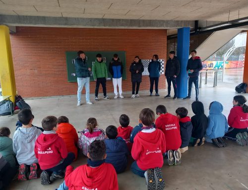 Els alumnes del Doble Grau CAFE/MEP participen en el projecte “Treball interdisciplinari de ciències socials i educació física” a escola Bellpuig
