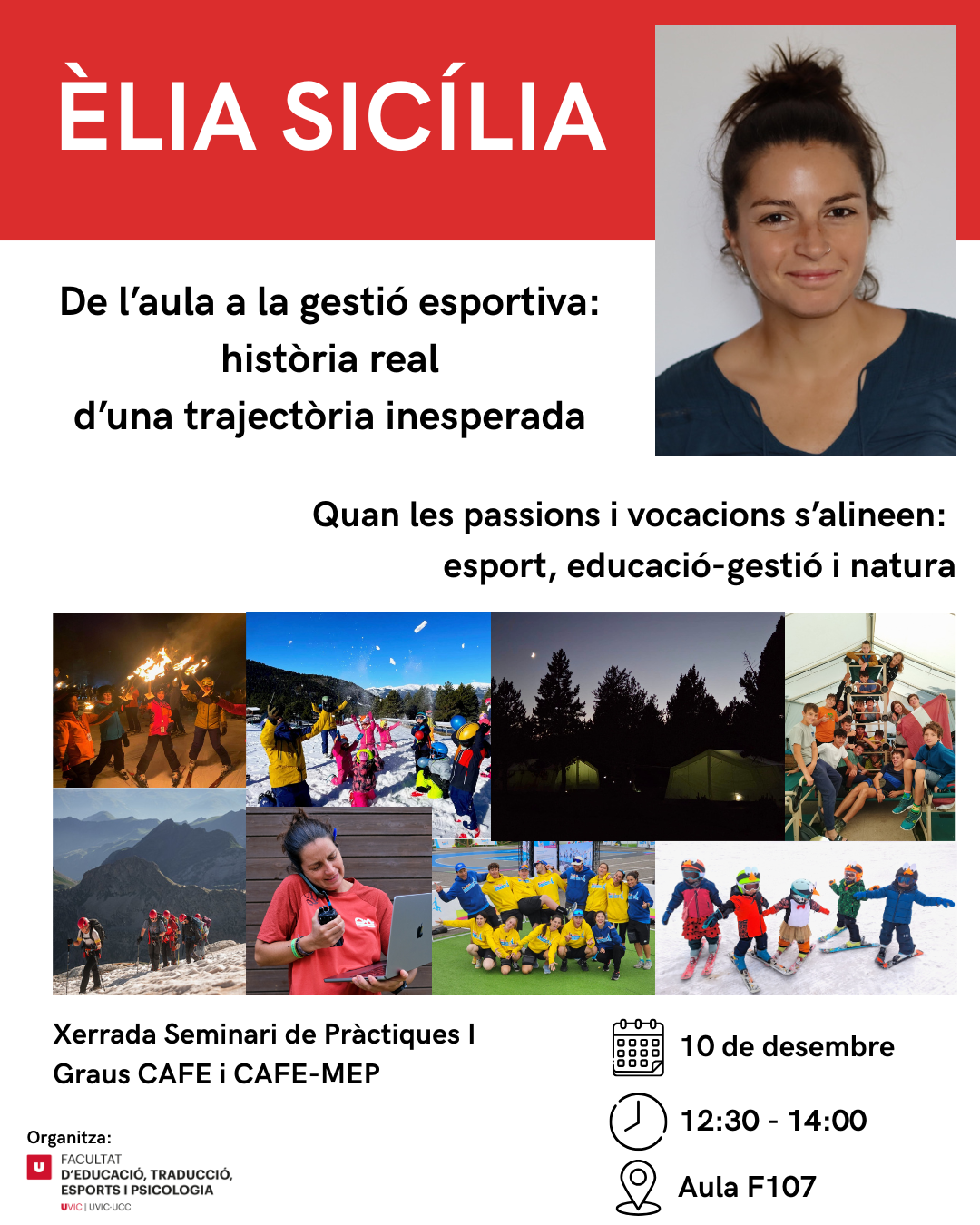 Xerrada: De l'aula a la gestió esportiva