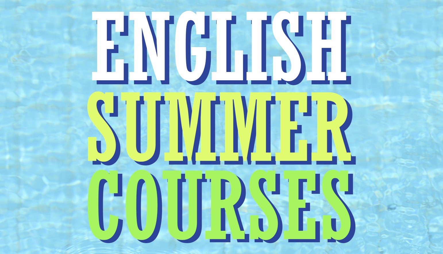 Campanya cursos intensius d'estiu d'anglès