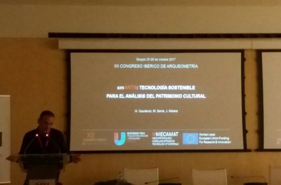 smARTS project at the 12th Iberian Congress of Archaeometry