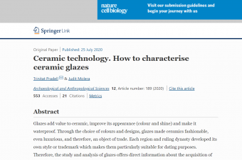 “Ceramic technology. How to characterise ceramic glazes” is now free for download