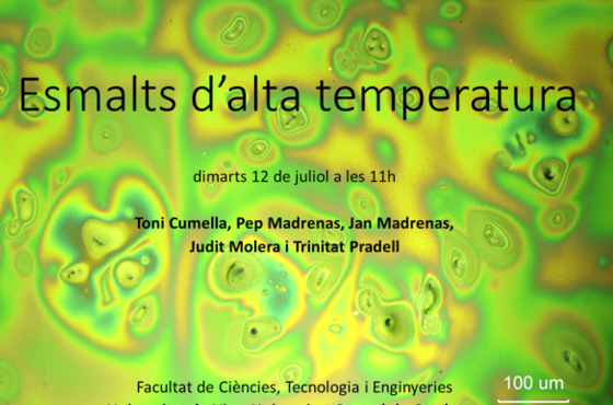 Meeting of glaze specialists at UVIC-UCC