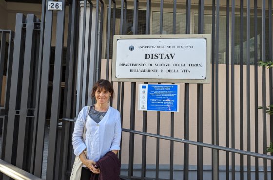Judit Molera at DISTAV (University of Genoa)
