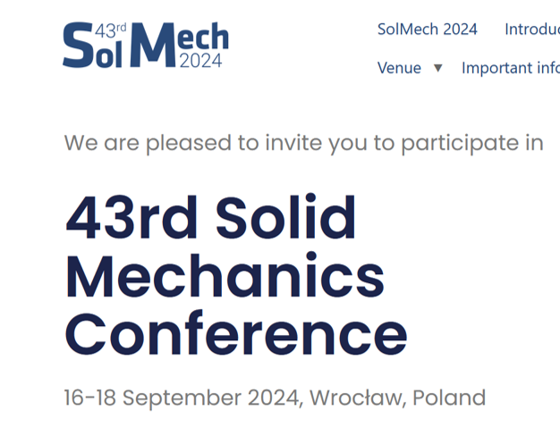 Josep M. Carbonell at 43rd Solid Mechanics Conference