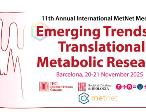 Alba Casellas and Susanna Bodoy attend the 11th International MetNet Metabolism Congress