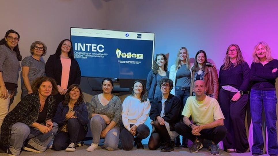 La UVic-UCC acull una jornada de transferència del projecte europeu INTEC amb professionals de l’etapa 0-6