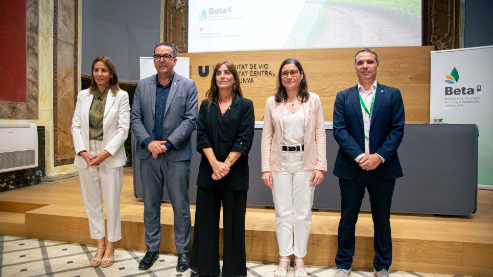 El Centre Tecnològic BETA s’incorpora a la xarxa CERCA com a referent en sostenibilitat i innovació al món rural