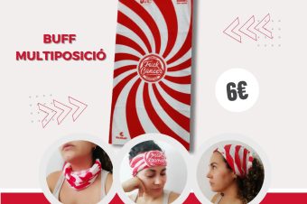 Ja pots adquirir el BUFF solidari #UVicFuckCancer !