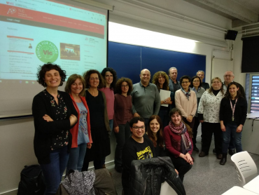 Sessió de treball per les TLC i el PLC – UVic-UCC, el dia 2/5/2019 a la Facultat de Ciències i Tecnologia (FCT)