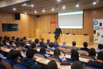 Notícia d’Òscar Camps de l’ONG Open Arms a l’Apunt de l’UVic