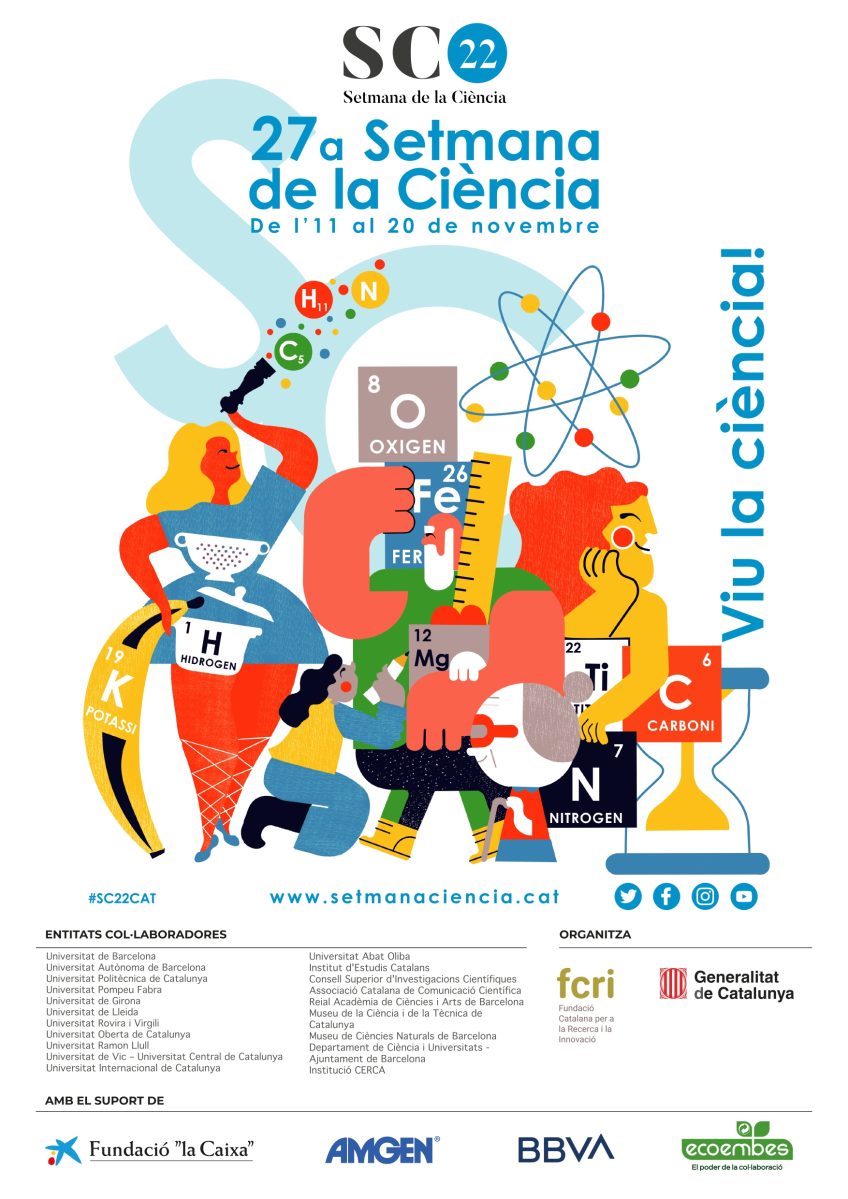 La Setmana de la Ciència – TLC- UVic de l’11 al 20 de novembre