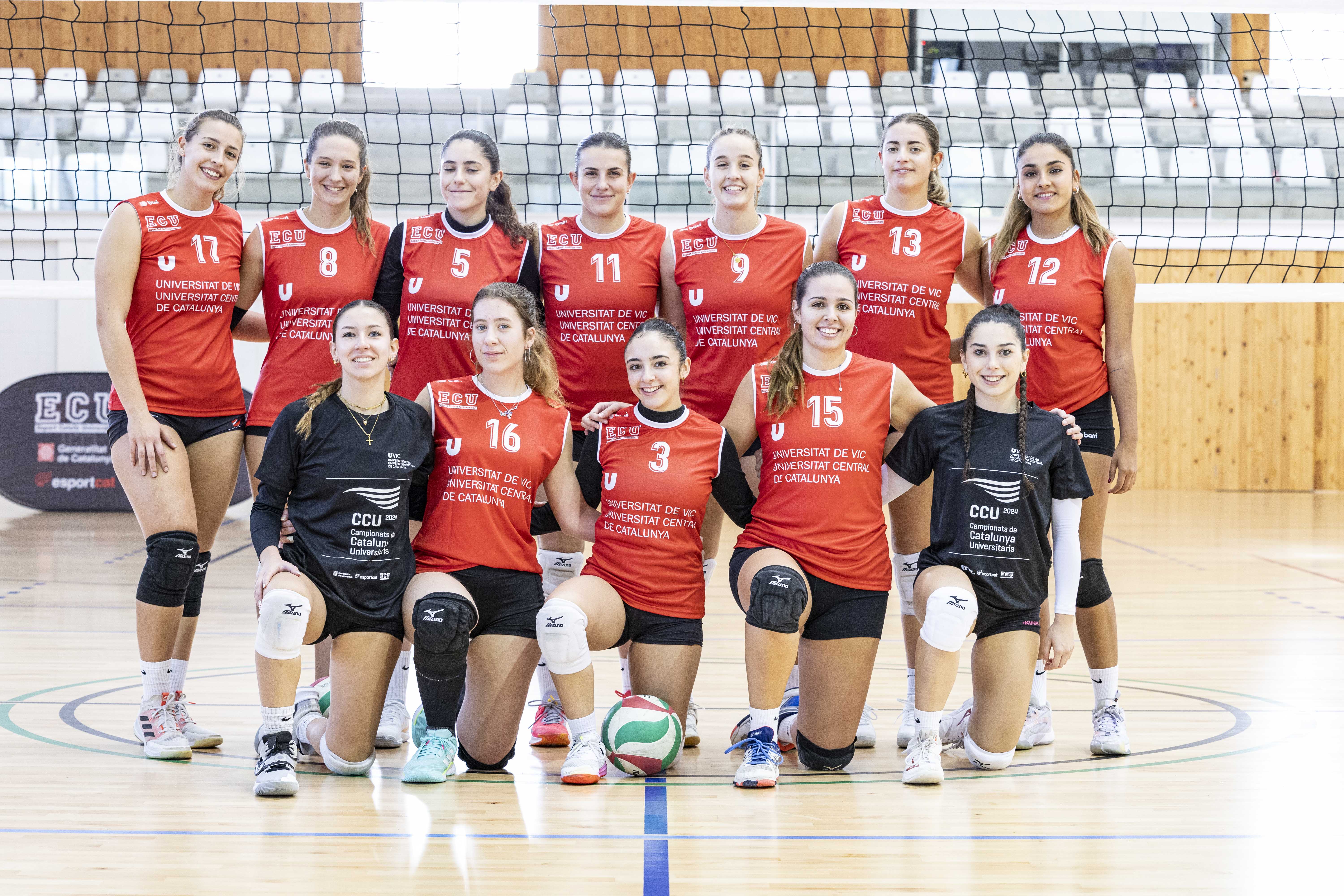 Bon inici dels equips de la UVic-UCC als Campionats de Catalunya Universitaris 2025-2026