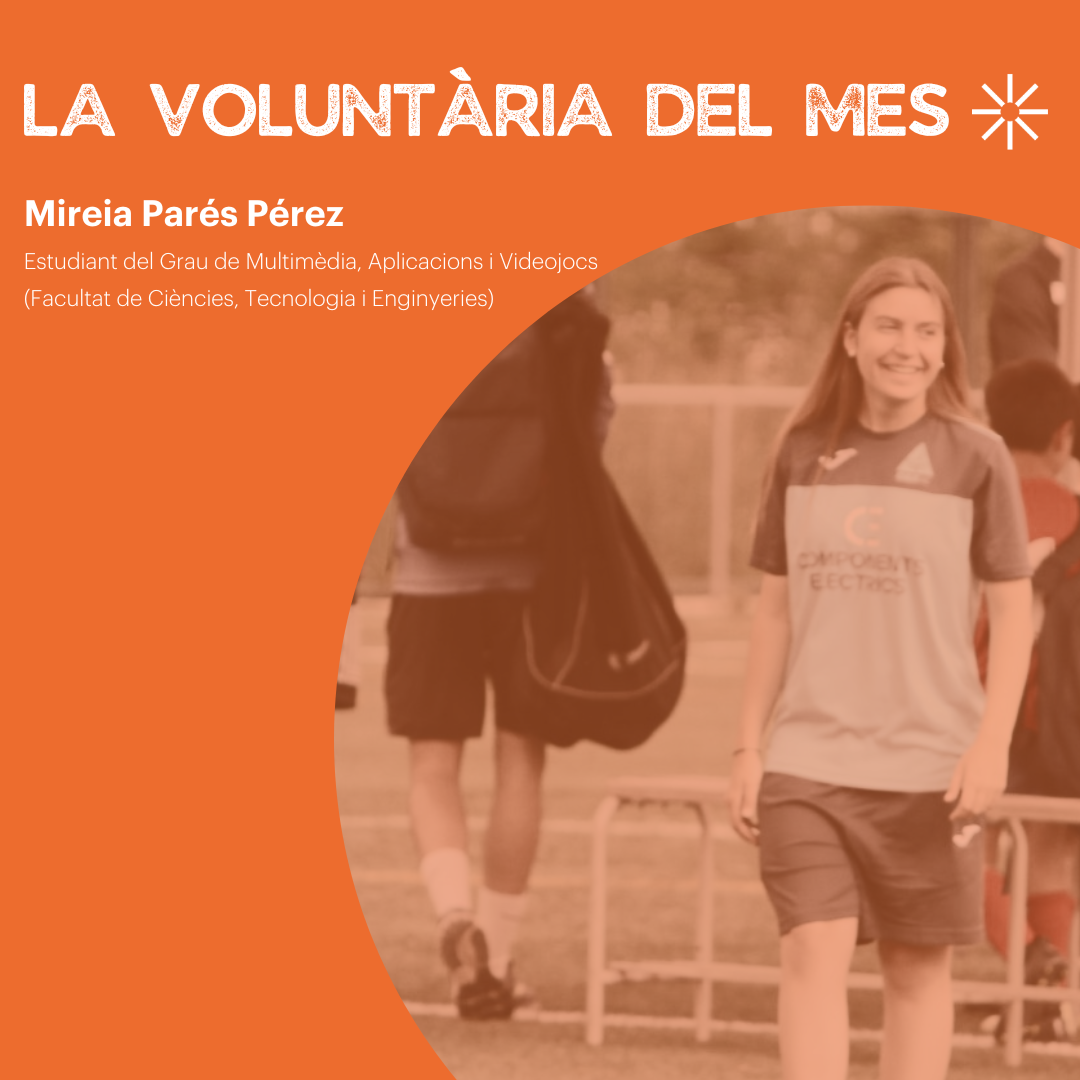 Voluntària del mes – Mireia Parés