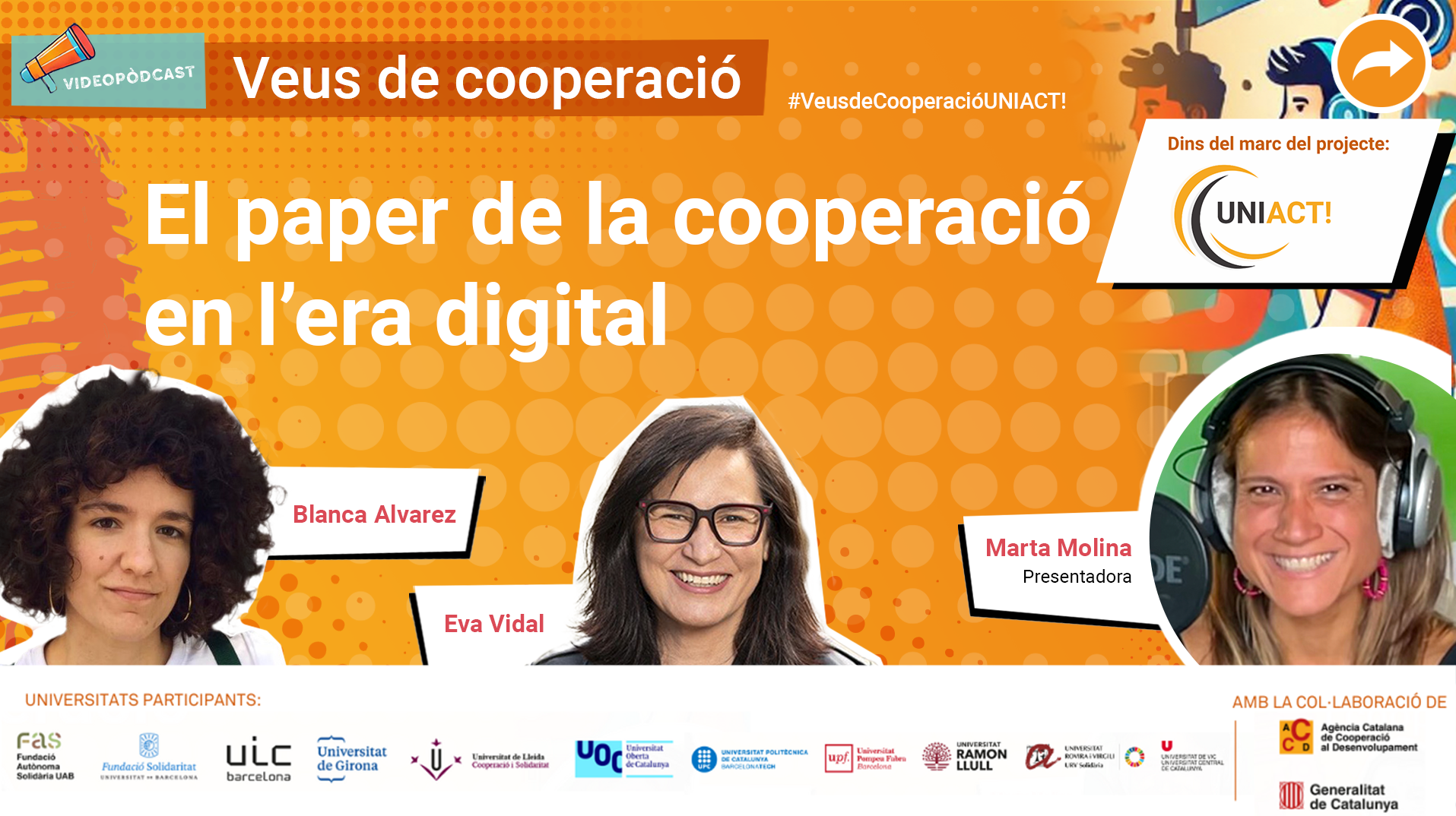 Cloenda de Veus de Cooperació: l’últim episodi reflexiona sobre el paper de la cooperació en l’era digital