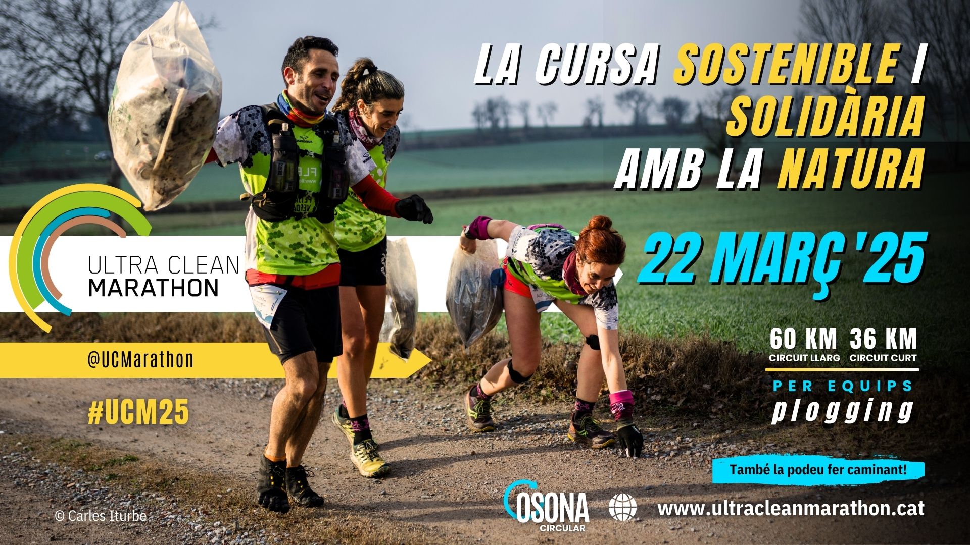 Busquem equip UVic per l’Ultra Clean Marathon! T’hi apuntes? 🌿🏃‍♀️