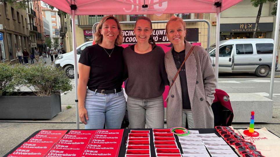 L’Oficina de Voluntariat i Cooperació de la UVic-UCC, present a la Mostra d’Entitats de Vic