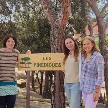 Visit to Les Penediques School as part of the project