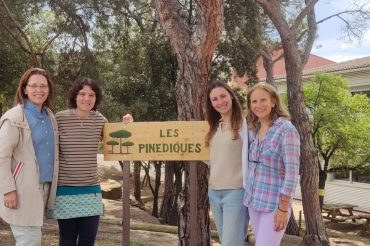Visit to Les Penediques School as part of the project