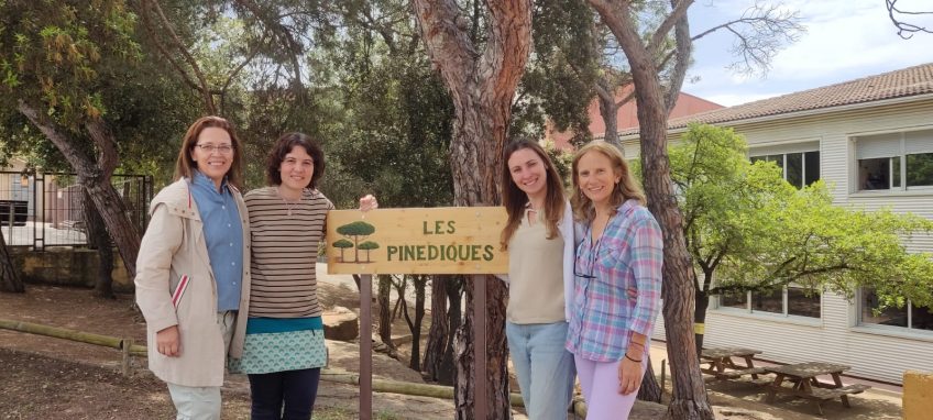 Visit to Les Penediques School as part of the project